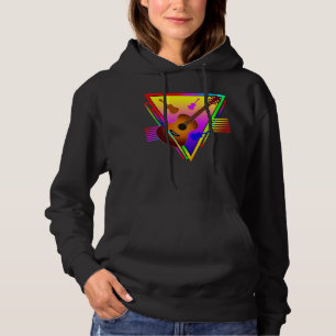Sudadera Guitarra Colorida Retro