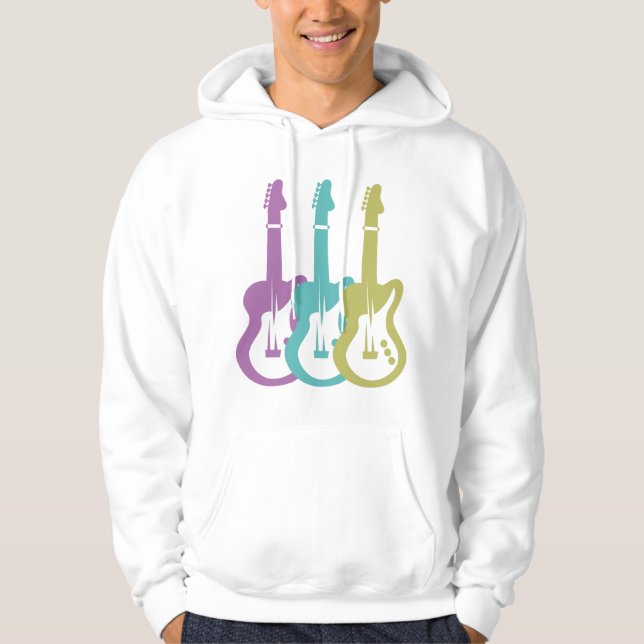 Sudadera guitarra eléctrica (Anverso)
