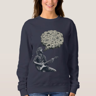 Sudadera Guitarra explosiva de Solfeggio