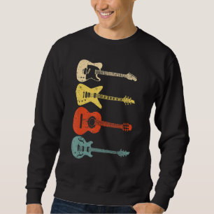 Sudadera Guitarra Guay Hombres Gui Acústica Vintage