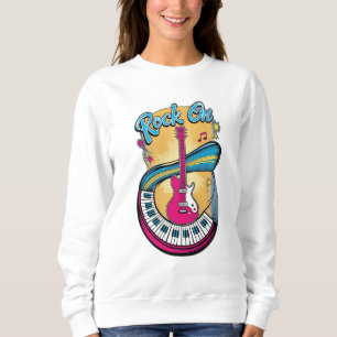 Sudadera Guitarra o piano eléctrico