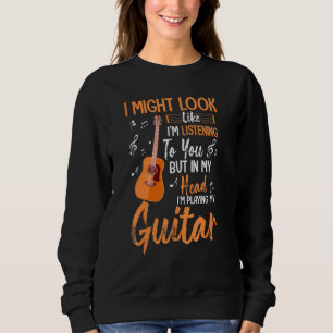 Sudadera Guitarra Podría Parecer Que Te Escucho