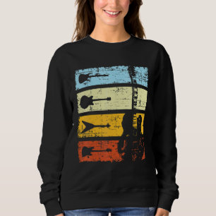 Sudadera Guitarra Retro Vintage