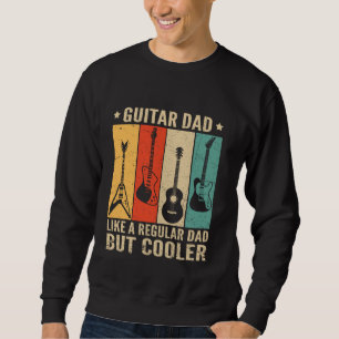 Sudadera Guitarra Retro Vintage: Papá es un amante de la mú