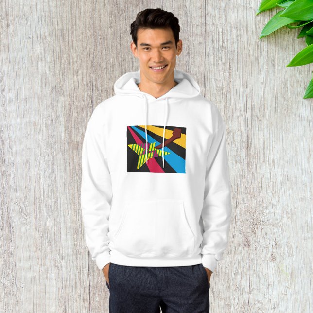 Sudadera Guitarra Vibrante con Rayas Geométricas (Subido por el creador)