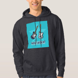 Sudadera Guitarras de 'You rock!' para fans de la música