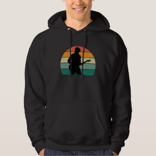 Sudadera Guitarrista Guitarra Músico Bajo Instrumento de Cu