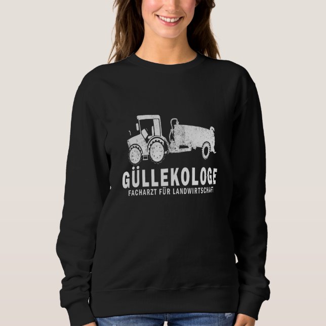 Sudadera Güllekologog Manure Drive Tractor Agricultural Mac (Anverso)