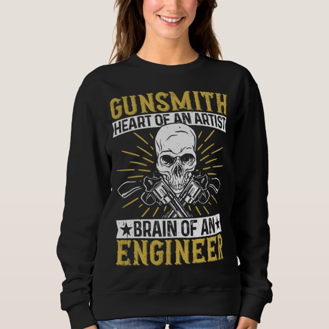 Sudadera Gunsmithing Firearms & Guns  Gunsmith (Anverso)