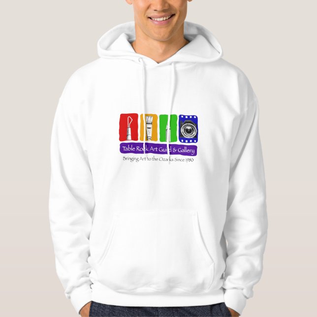 Sudadera Gusano de arte de rock de mesa Hoodie Sweatshirt (Anverso)
