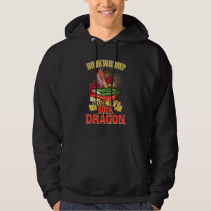 Sudadera Gusano de libros Por favor soy un dragón de libros