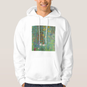 Sudadera Gustav Klimt - Jardín de campo con girasoles