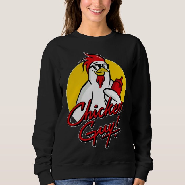 Sudadera Guy Fieri Chicken chicken guy Guy Fieri Chick (Anverso)