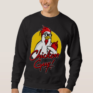 Sudadera Guy Fieri Chicken, chico de pollo Guy Fieri Chick