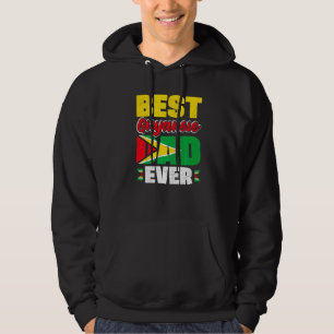 Sudadera Guyana Guyanés Bandera de Guyana Mejor Papá Guyané