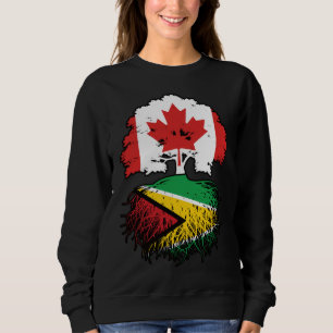 Sudadera Guyana Guyanesa Canadá canadiense árbol roba bande
