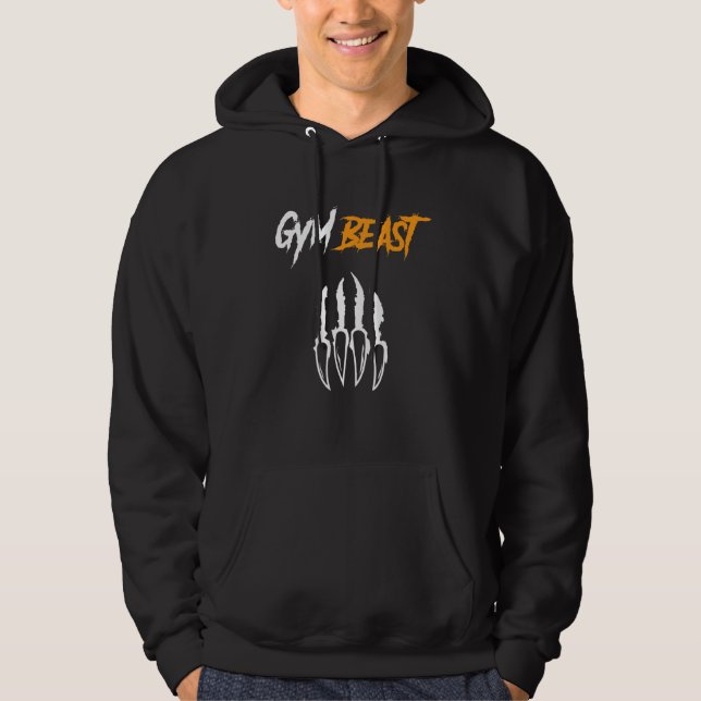 Sudadera Gym Bedybuilding Poderosos Levantamiento de peso (Anverso)