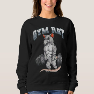 Sudadera Gym Rat Fitness Bodybuilding