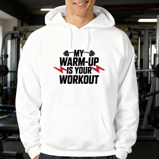 Sudadera Gym Weightlifting Sarcastic Motivational Workout (Subido por el creador)
