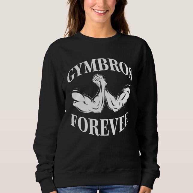 Sudadera Gymbros Forever Strength Sports Gym Workout Fitnes (Anverso)
