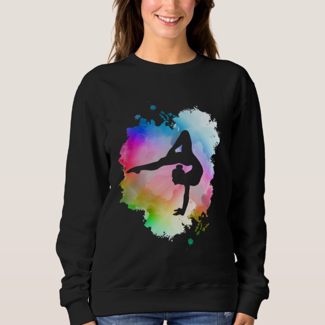 Sudadera Gymnast Girl (Anverso)
