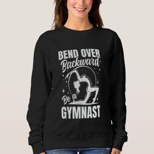 Sudadera Gymnastics Gymnastics Floor Gymn for a Gymnast flo (Anverso)