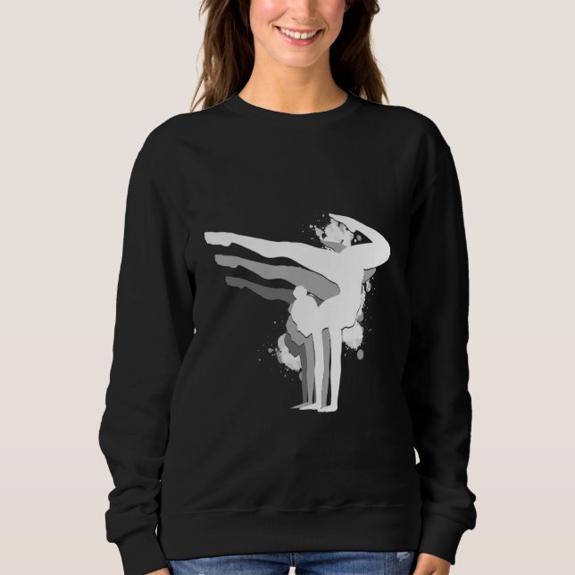 Sudadera gymnastics gymnsatics gymnastics coach sports club (Anverso)