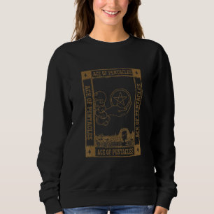 Sudadera Gypsie Fortune Teller Psíquica As Of Pentacles Tar