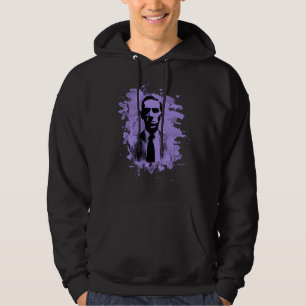 Sudadera H. p. Lovecraft tributo (violet)