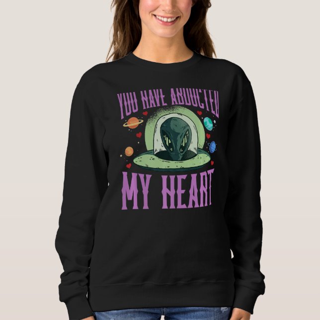 Sudadera Ha Secuestrado A Alien Sp, Día de San Valentín De  (Anverso)