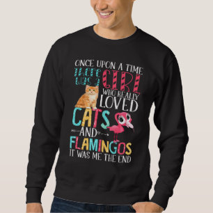 Sudadera Había Un Chica Que Realmente Amaba A Los Gatos Y A