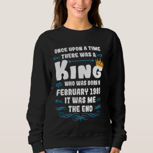 Sudadera Había una vez un rey. Febrero de 1989 B