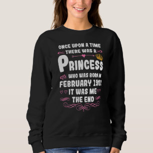 Sudadera Había una vez una princesa febrero de 1988