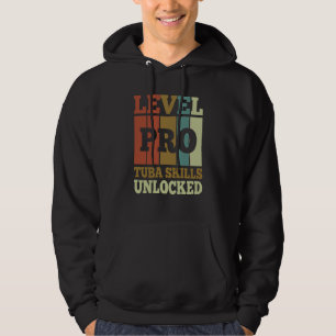 Sudadera Habilidades de Tuba Pro Desbloqueadas Estilo Vinta