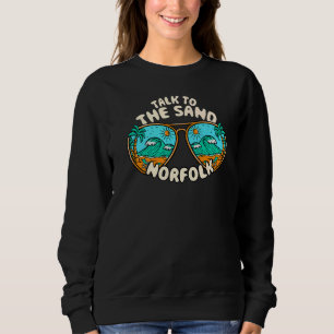 Sudadera Habla Con La Arena Norfolk Summer Virginia Tropica