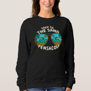 Sudadera Habla Con La Arena Pensacola Summer Florida Tropic