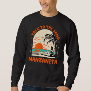 Sudadera Habla Con La Playa De Arena Manzanita Oregon Ocean
