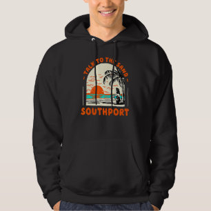 Sudadera Habla Con La Playa De Arena Southport De Carolina 