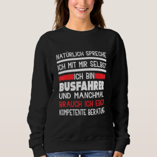 Sudadera Habla Naturalmente Con El Conductor De Autobús Mir