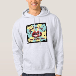 Sudadera Habla tu mente, vota, activista