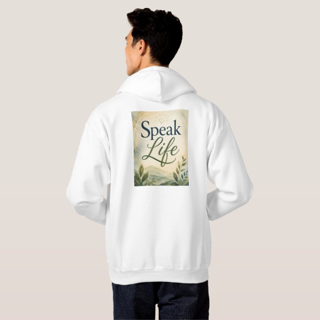 Sudadera Habla Vida (Reverso completo)
