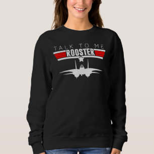 Sudadera Háblame del diseño gráfico de los años 80