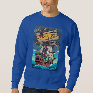 Sudadera Hablar como un día de piratas