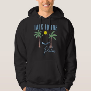 Sudadera Hablar Con La Isla Tropical De Las Palmeras