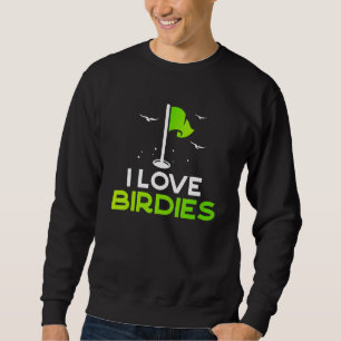 Sudadera Hablar De Birdie Para Mí Golf Pun Me Encanta El Go