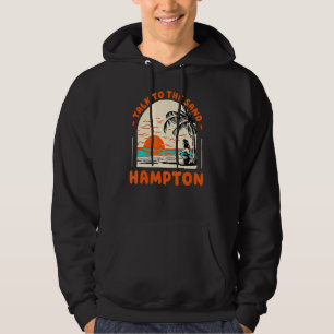 Sudadera Hable Con La Playa De Sand Hampton Virginia Ocean