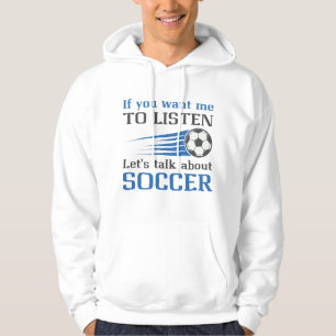 Sudadera Hablemos de fútbol