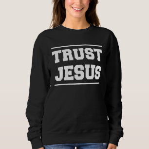Sudadera Hablemos De Jesús Confiemos En Jesús En La Parte D