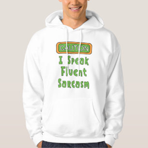 Sudadera Hablo Sarcasmo fluido