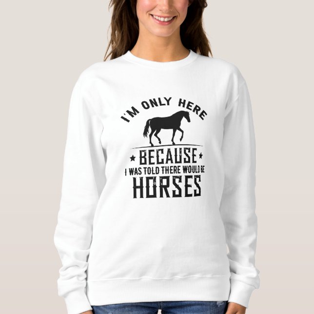 Sudadera Habría Caballos (Anverso)
